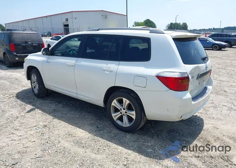 2008 Toyota Highlander Sport from USA, damaged, VIN JTEDS43A282059988